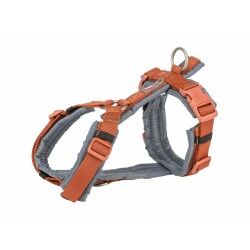 Dog Harness Trixie Premium Trekking Orange Graphite S