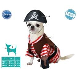 Costume per Cane L Pirata