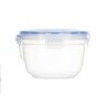 Hermetic Lunch Box Leknes 30512 Transparent polypropylene Cylinder 1,2 L 15,5 x 10,5 x 15,5 cm (12 Units)