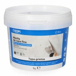 Stucco EDM 24998 Bianco 1 kg Pronto all'uso