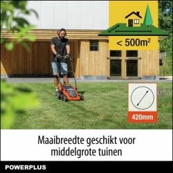 Falciatrice a batteria Powerplus Powdpglws2 40 V Ø 42 cm