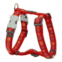 Imbracatura per Cani Red Dingo Style Rosso Impronta animale 37-61 cm