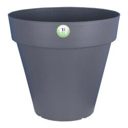 Plant pot Riviera 414076 Circular Grey Plastic