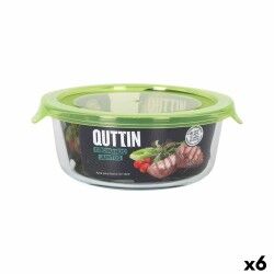 Porta pranzo Quttin Verde 650 ml 15 x 15 x 6,5 cm (6 Unità)