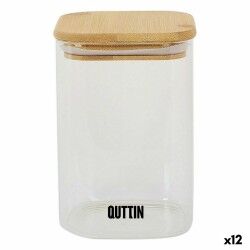 Vaso Quttin Bambù Quadrato 1,2 L (12 Unità)