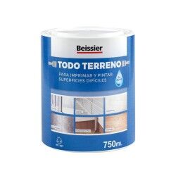 Vernice acrilica Beissier Todo Terreno 70396-021 Stampa Bianco 750 ml