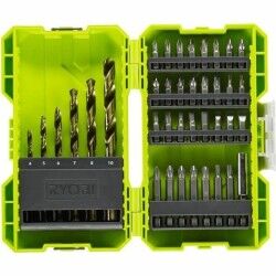 Drill bits and tits set Ryobi 38 Pieces