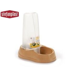 Ciotola per animali domestici Stefanplast 04093 Beige Plastica 650 ml 12 x 19,5 x 19 cm (12 Unità)