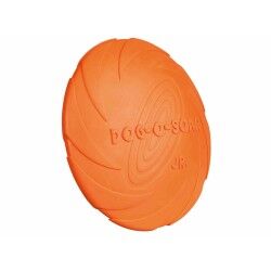 Frisbee Trixie Dog Disc Azzurro Arancio Gomma