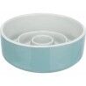 Dog Feeder Trixie Slow Feeding Blue Grey Ø 17 cm 900 ml