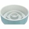 Dog Feeder Trixie Slow Feeding Blue Grey Ø 17 cm 900 ml