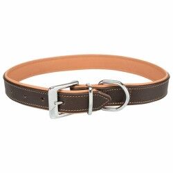 Dog collar Trixie Brown Light brown L/XL