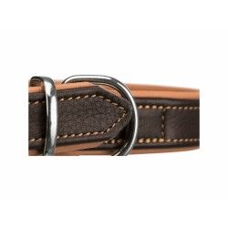 Dog collar Trixie Brown Light brown L/XL