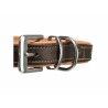 Dog collar Trixie Brown Light brown L/XL