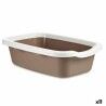 Lettiera per Gatti Bianco Beige Plastica 38 x 16 x 58,5 cm (11 Unità)