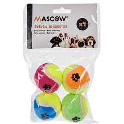 Giocattoli per cani Palla Multicolore Ø 4,5 cm Polietilene polipropilene ABS (12 Unità)