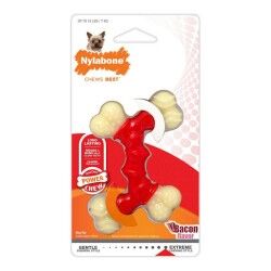 Giocattolo da mordere per cani Nylabone Extreme Chew Doppia Bacon Taglia M Nylon Termoplastico