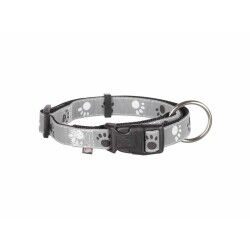 Collare per Cani Trixie Silver Reflect Nero Grigio S/M 30-45 cm