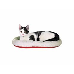 Cat Bed Trixie White Red 47 × 38 cm