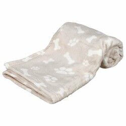 Coperta per Animali Domestici Trixie Kenny Beige Poliestere 150 × 100 CM