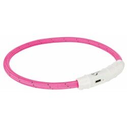 LED Collar for Pets Trixie Pink L/XL