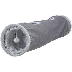 Tunnel Pieghevole per Animali Domestici Trixie Grigio Ø 27 × 116 CM