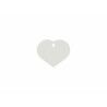 Identification plate Imarc Heart White