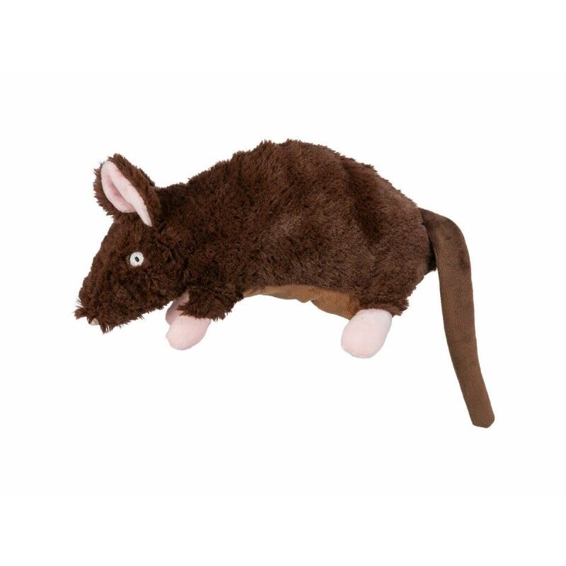 Soft toy for dogs Trixie Polyester Plush Rat 26 cm