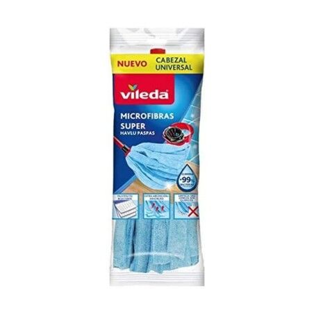 Mocio in Microfibra Vileda Azzurro Microfibre