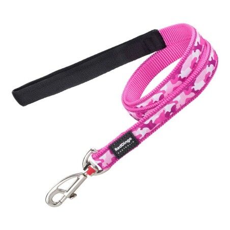 Dog Lead Red Dingo Camouflage Fuchsia (1,5 x 120 cm)