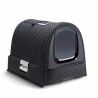 Cat Litter Box Curver 51 x 38,5 x 39,5 cm Anthracite Black Plastic