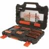 Set di punte per trapano e punte per trapano Black & Decker A7231 76 Pezzi