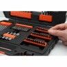 Set di punte per trapano e punte per trapano Black & Decker A7231 76 Pezzi