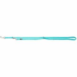 Adjustable dog leash Trixie New Premium Azul Océano