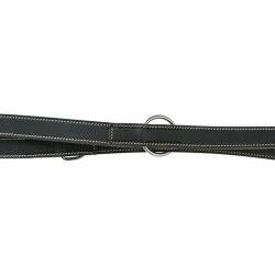 Adjustable dog leash Trixie Heartbeat Black M/L 2 m