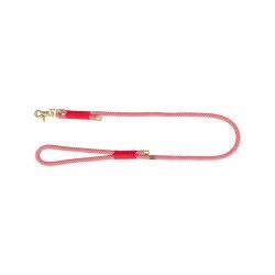 Dog Lead Trixie Soft Rope Red Cream 1 m L/XL