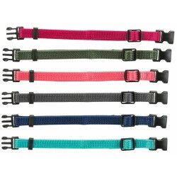 Collare per Cani Trixie Verde Grafite Fucsia Corallo Indaco Azul Océano S/M 17-25 cm (6 Unità)