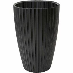 Vaso Garden ID Fancy Nero Polietilene 40 x 58 cm