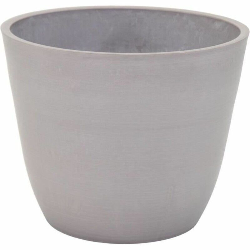 Plant pot Mega Collections Ecostone Egg Brown Taupe 41 x 33 cm