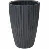 Plant pot Garden ID Fancy Anthracite Polyethylene 40 x 58 cm