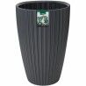 Plant pot Garden ID Fancy Anthracite Polyethylene 40 x 58 cm