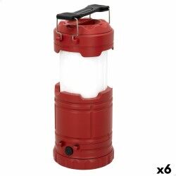 LED Lantern Aktive Red Camping (6 Units)