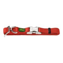 Dog collar Hunter Basic Alu-Strong Red Size L (45-65 cm)