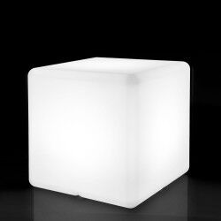 Lampada da tavolo Block 60 W E27 220 V 30 x 30 x 30 cm