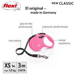 Dog Lead Trixie New Classic Pink 3 m