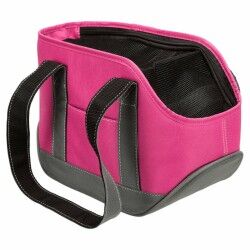 Pet Handbag Trixie Alea Grey Pink Polyester PVC 16 × 20 × 30 CM