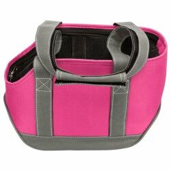 Pet Handbag Trixie Alea Grey Pink Polyester PVC 16 × 20 × 30 CM