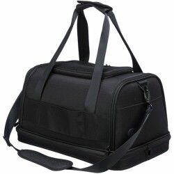 Pet Handbag Trixie Airline Plane Black Polyester Eva Rubber 28 × 25 × 44 CM