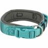 Dog collar Trixie Premium Graphite Light Blue S/M 33-42 cm