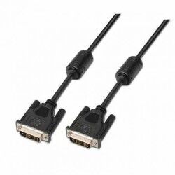 DVI Cable Aisens A117-0086 Black 1,8 m